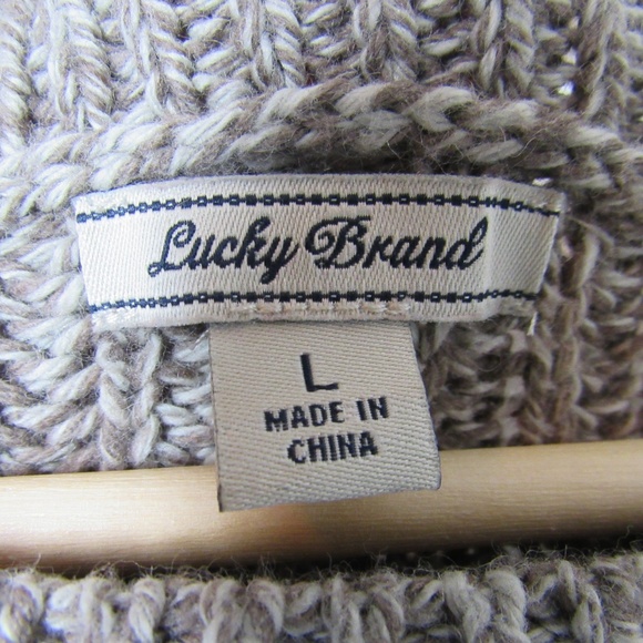 Lucky Brand oatmeal, cream sweater - Picture 3 of 4